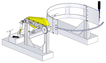 HAND CRANK OPTION FOR 8 & 15 DRUM CARRIE